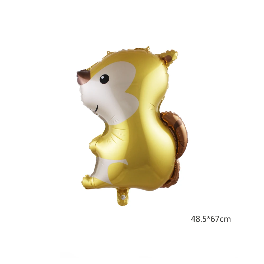 1 шт. воздушные шарики в виде животных из енота лисы баллоны вечерние украшения
