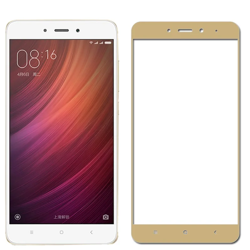 Для redmi note 4 полное покрытие закаленное стекло PRO MTK Helio x20 Оригинальный 9H экран