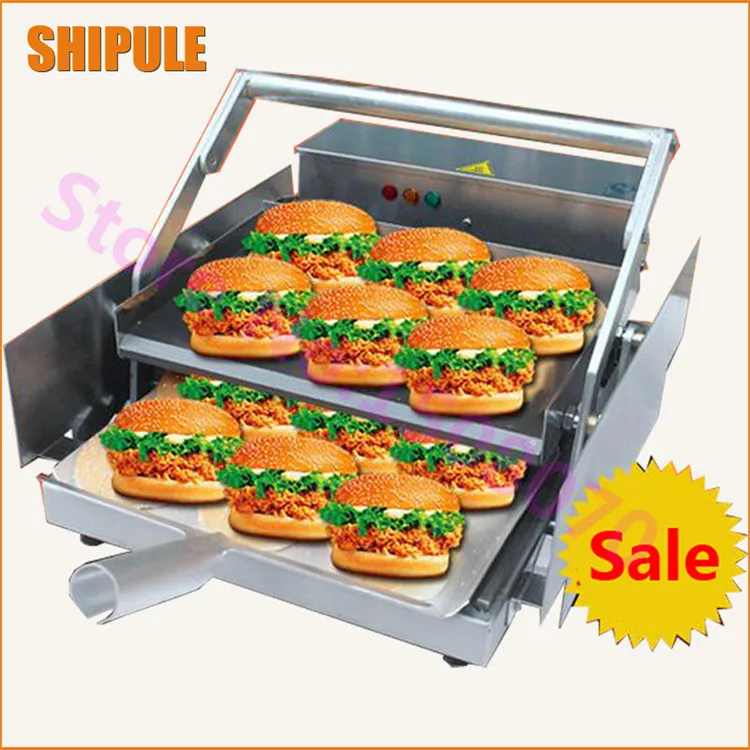 Машина для хлебопечки коммерческая промышленная машина обогрева гамбургеров