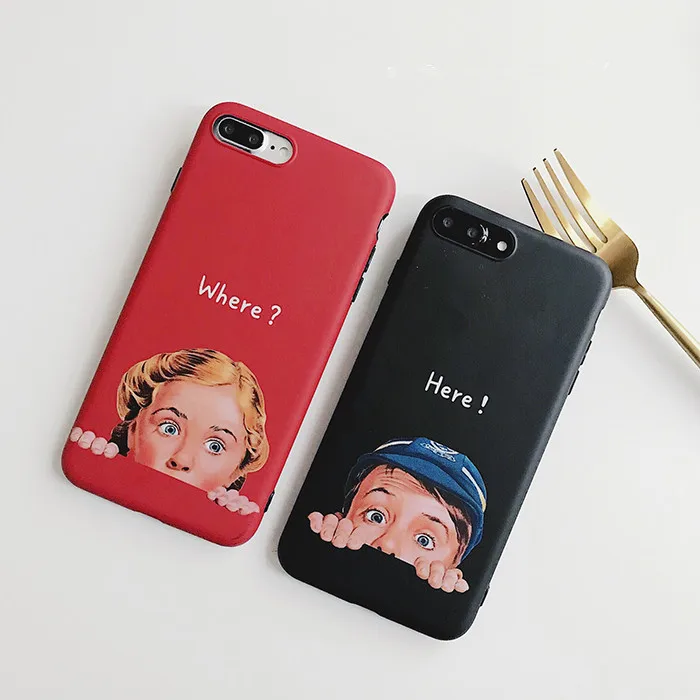 GlamPhoneCase Модный чехол для телефона девочек и мальчиков iphone X 7 7plus 8 8plus 6 6plus 6S 6splus