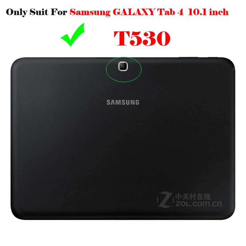 Беспроводная Bluetooth клавиатура для Samsung Galaxy Tab 4 10 1 чехол Tab4 T530 Планшет Флип кожаный