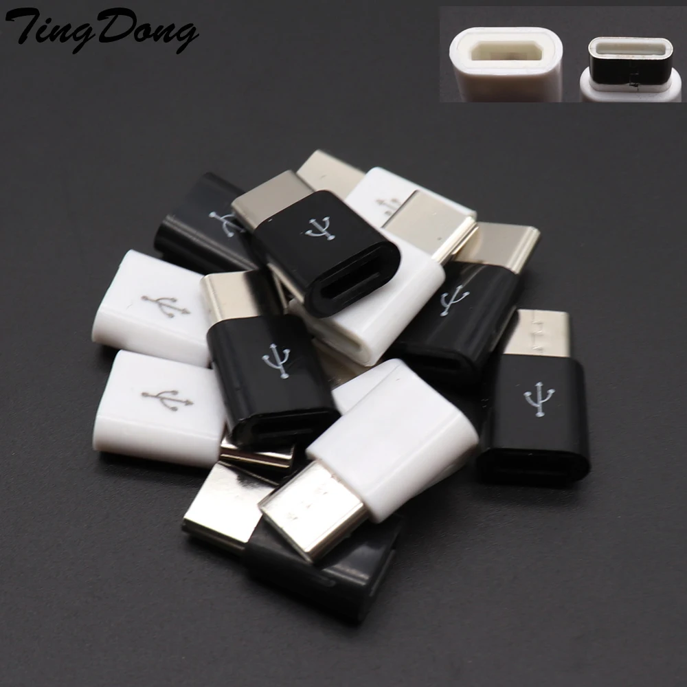 Micro USB к typeC адаптеру для Samsung S8 9 Plus Note 8 Xiaomi 6 5 Huawei зарядное устройство Usbc To C