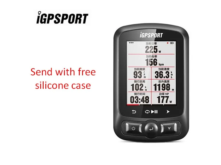 I gps порт ANT+ gps IGS618 велосипедный Bluetooth беспроводной секундомер Спидометр Водонепроницаемый IPX7 велосипедный Спидометр компьютер