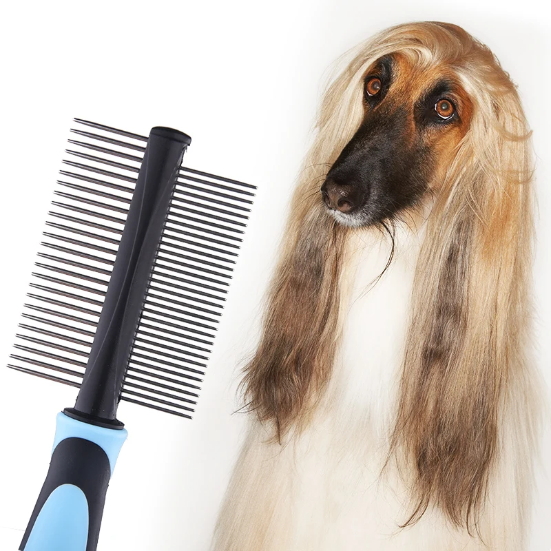 Detangler гребень для кошек Собак Инструмент груминга Desheding триммер щетка