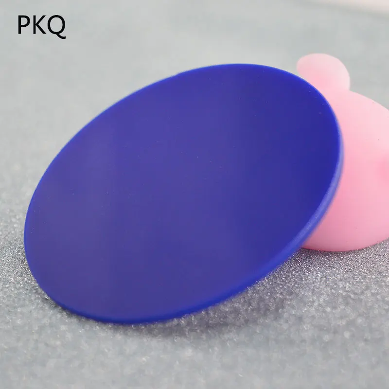 Цветной акриловый лист круглая пластиковая тарелка DIY игрушка интимные