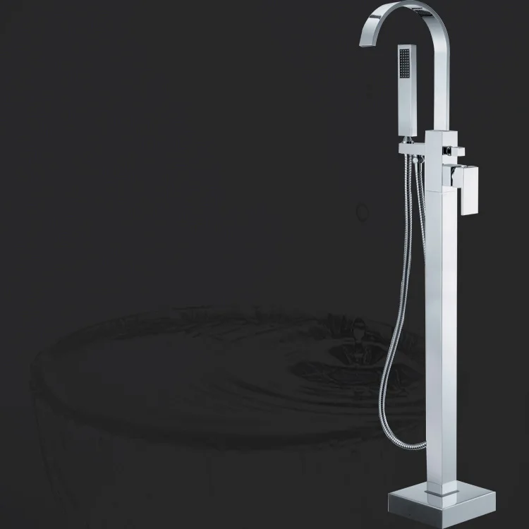 

Supply a full copper bathtub faucet ground floor shower faucet 51010