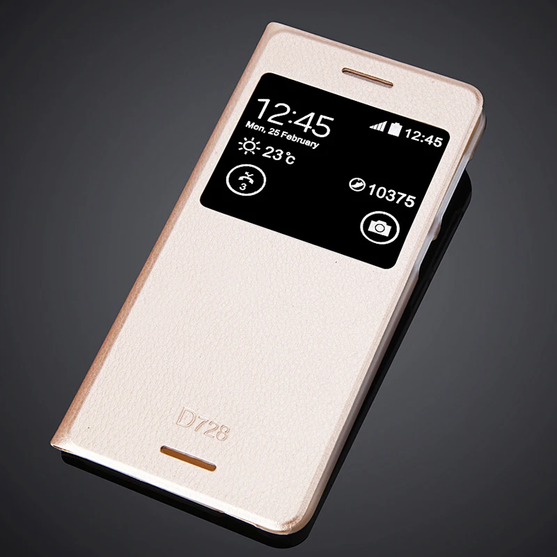 Модный Роскошный чехол модный защитный из искусственной кожи с окошком для