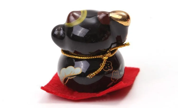 Набор 5 шт. Мини Труба Керамическая Lucky Cat милый Maneki Neko домашний автомобильный Декор Украшение подарок