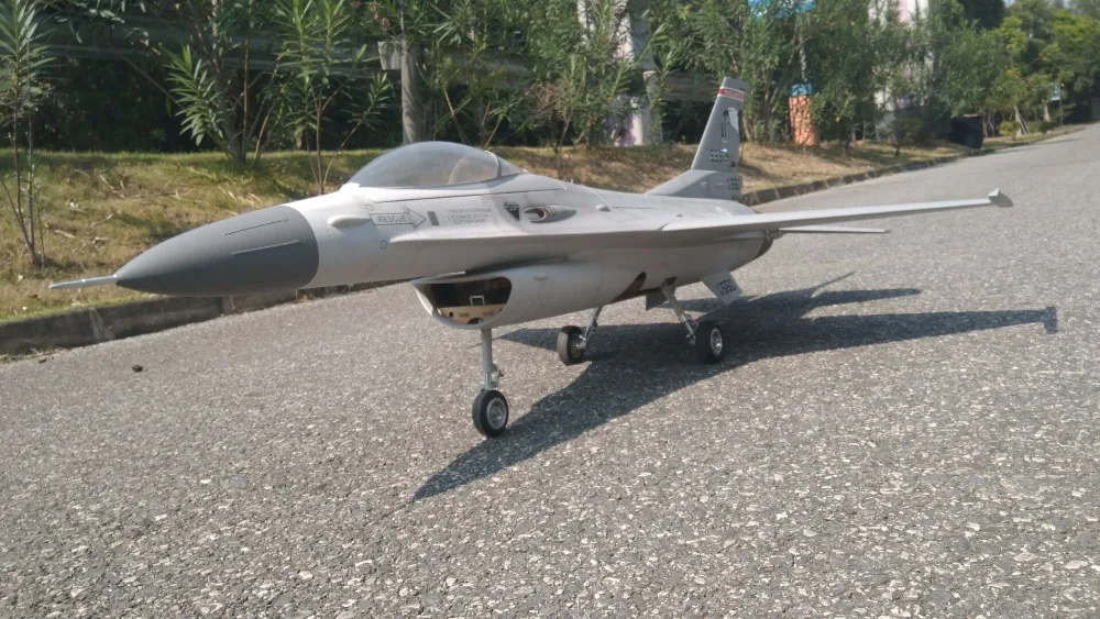 Турбина струя F16 стекловолокна airframe подходит для 4,5-6 кг самолета enginerc
