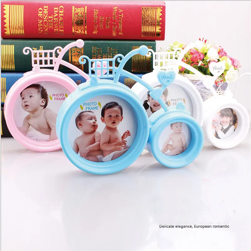 Креативная белая детская фоторамка для велосипеда 2 шт. детей домашний декор