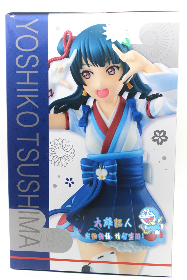 20 см Tsushima Yoshiko фигурки LoveLive Аниме Оригинальные ПВХ Модель Коллекция Фигурки для