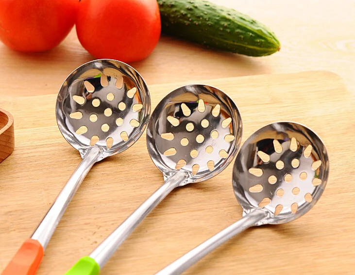 Практичные инструменты для приготовления пищи суповые ложки из нержавеющей