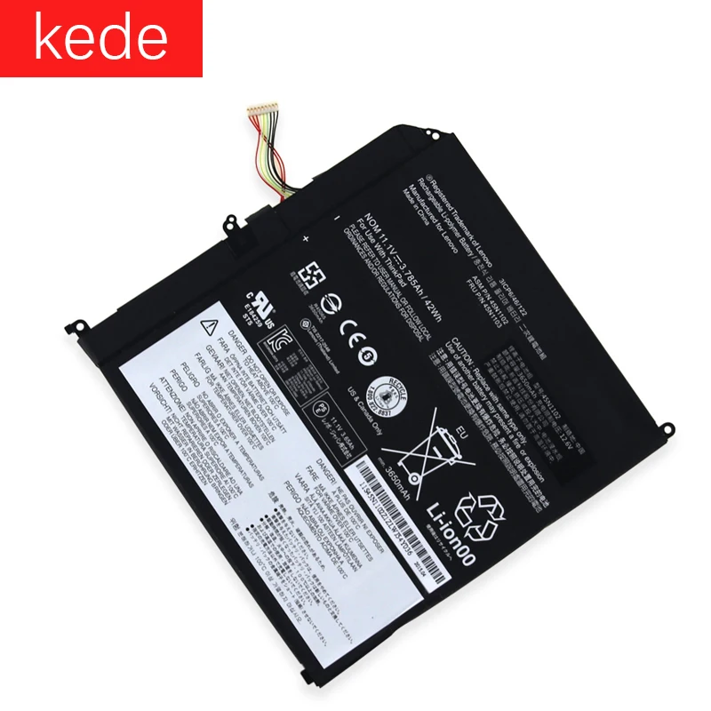 Kede Аккумулятор для ноутбука lenovo ThinkPad X1 helix 45N1102 45N1103 встроенный аккумулятор 11,1 V