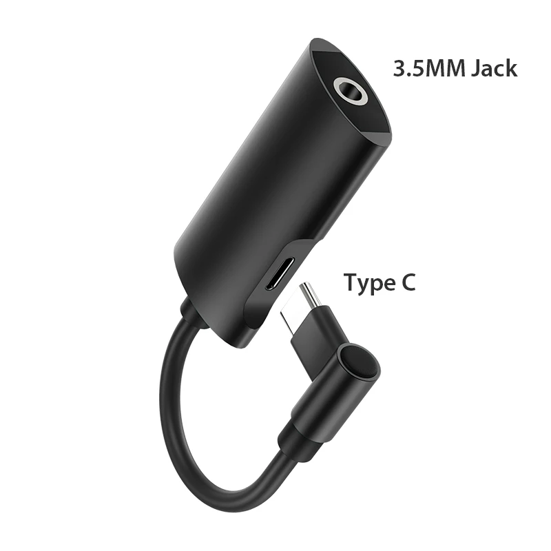 ANBES Тип C Aux аудио кабель адаптер usb до 3 5 мм разъем для наушников 2 в 1 переходник