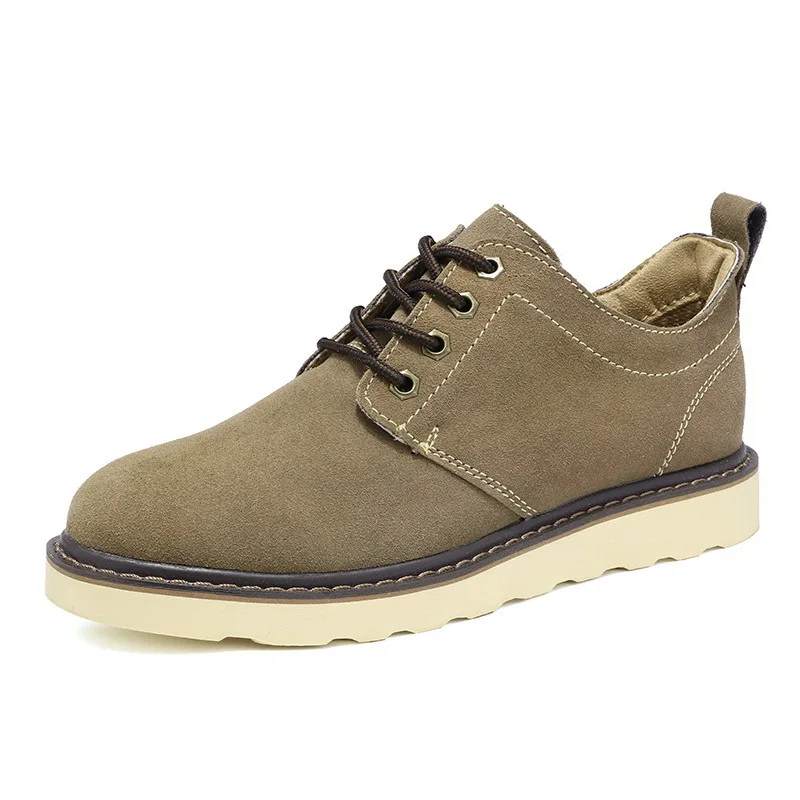 NPEZKGC Brand Men Boots Plus Size 38~45 Autumn Winter Boot Casual Shoes British Style Tooling Desert Work | Обувь