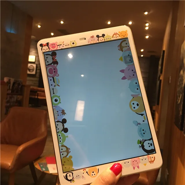 7,9 дюймов протектор экрана планшета для iPad Mini4/Mini5 один кусок Единорог Ститч Сейлор Мун шаблон чехол