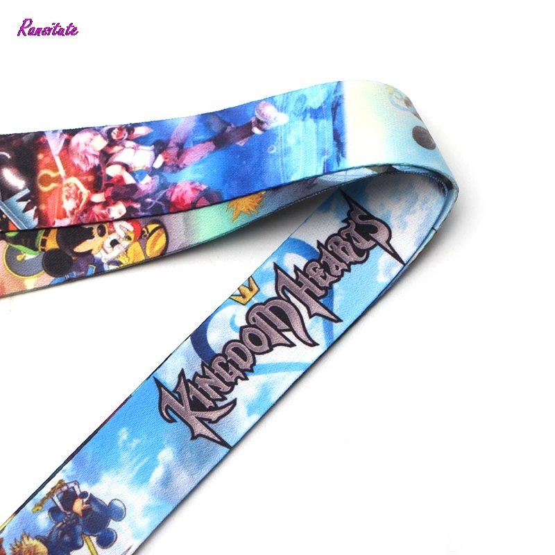 Ransitute Kingdom Hearts шейные ремешки для ключей очки держатель для карт из Бисера Брелок для телефонов камеры лямки