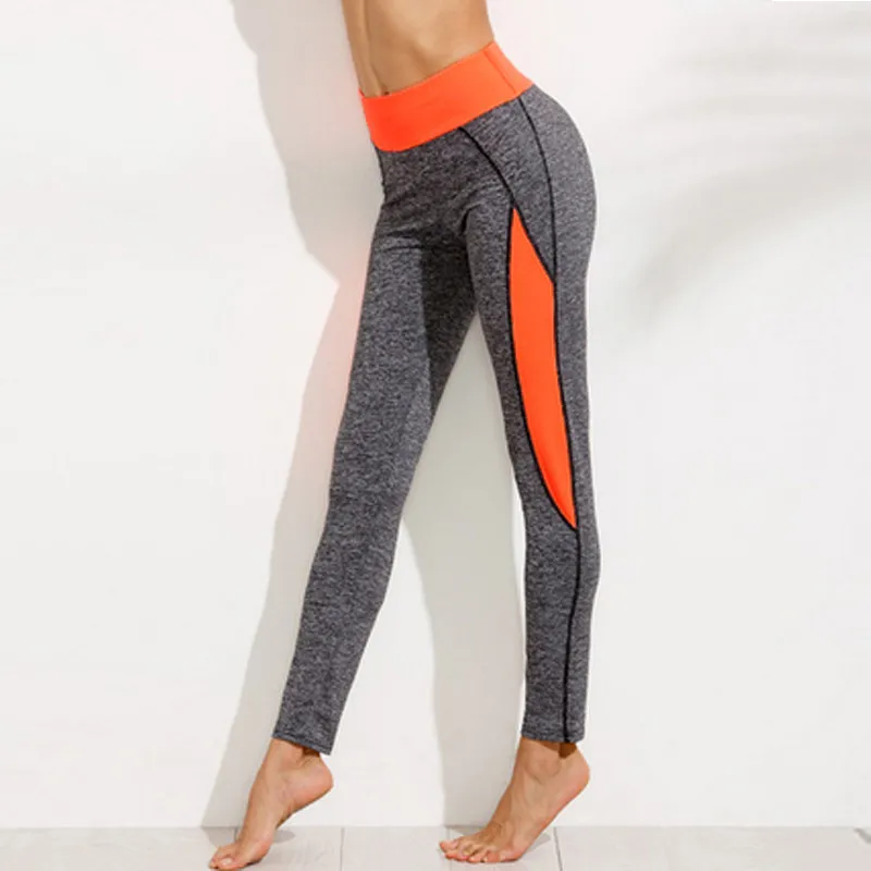 Женские леггинсы с высокой талией, зимние обтягивающие эластичные леггинсы для бега, тренировочные брюки