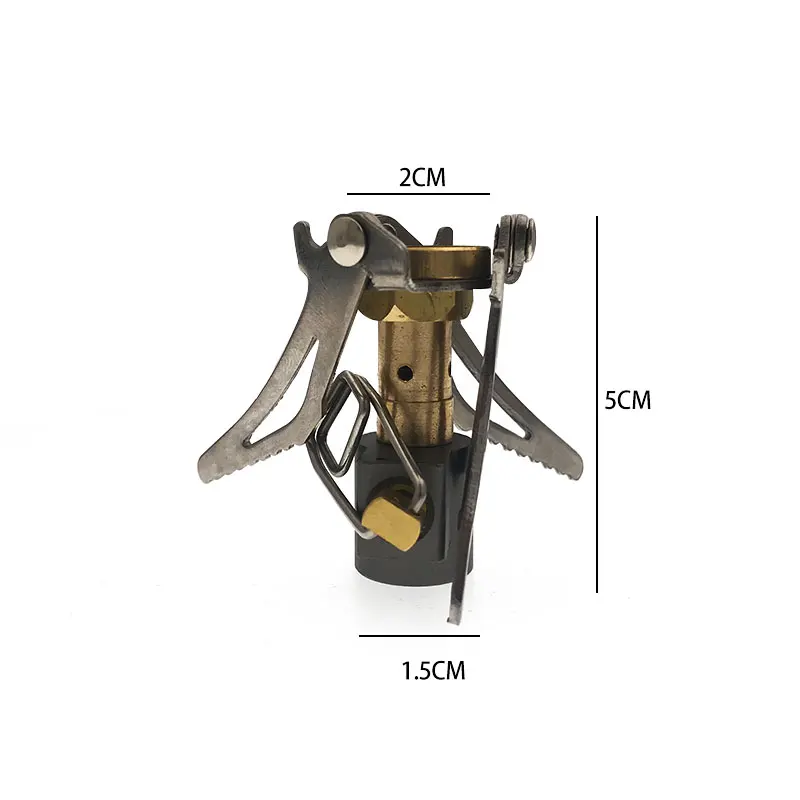 Мини-печь для кемпинга Складная портативная уличная печь выживания 45 г 3000 Вт