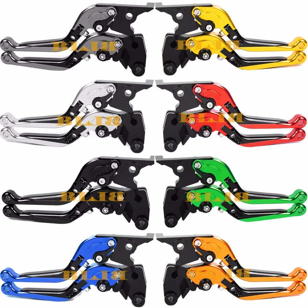 

For Ducati MONSTER 1200 S R 848 EVO M1100 S EVO MONSTER 999 S R CNC Motorcycle Foldable Extending Brake Clutch Levers And 170