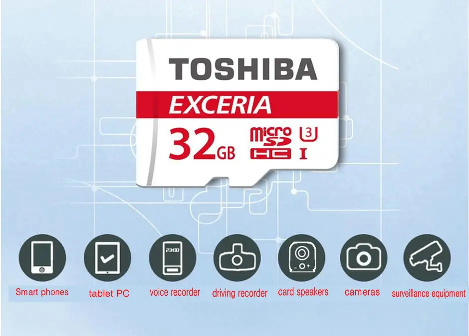 Оригинал TOSHIBA 32 ГБ карты Памяти MicroSD SDHC Class 10 Micro SD Tf Для телефонов tablet навигатор DVR +
