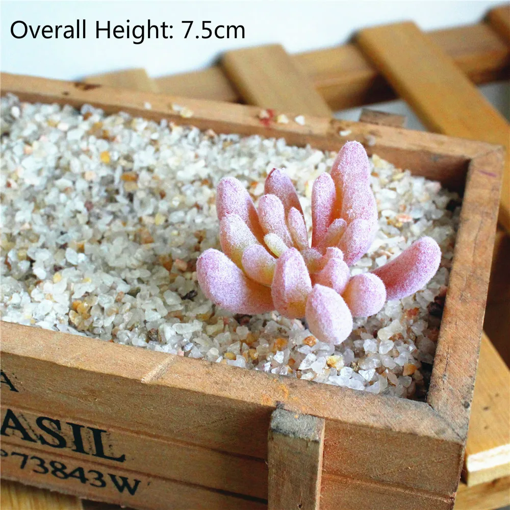 Artificial Plastic Succulent Plants DIY Flower Pants Wall Accessories Fake garden decoration plantas artificiais | Дом и сад