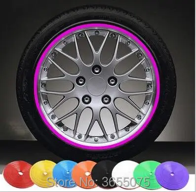 8 м автомобильные аксессуары наклейка Ступица колеса шины наклейки для Fiat Punto evo