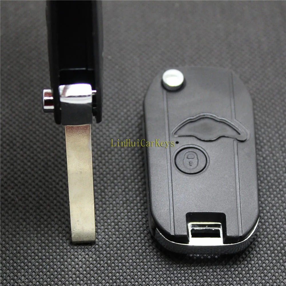 PINECONE для MINI COPPER R50 R53 чехол ключа с 2 кнопками необработанное Латунное лезвие