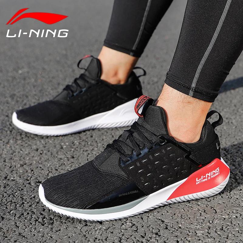 Li-Ning мужские цветные кроссовки для бега светильник легкая дышащая подкладка