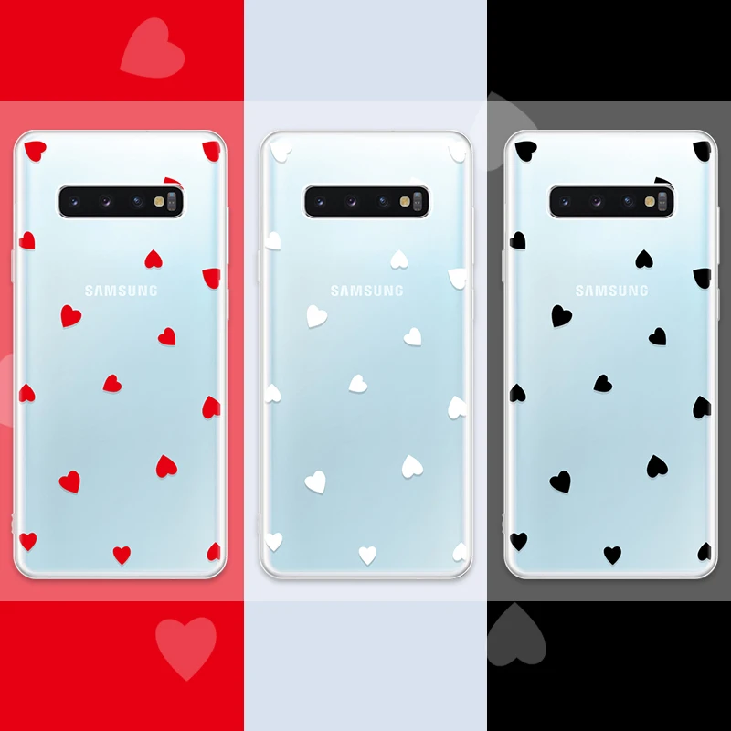 Чехол для samsung Galaxy S10, Мягкий ТПУ силиконовый прозрачный чехол для телефона, для Galaxy S10e S10 Plus S10+ чехол для пары