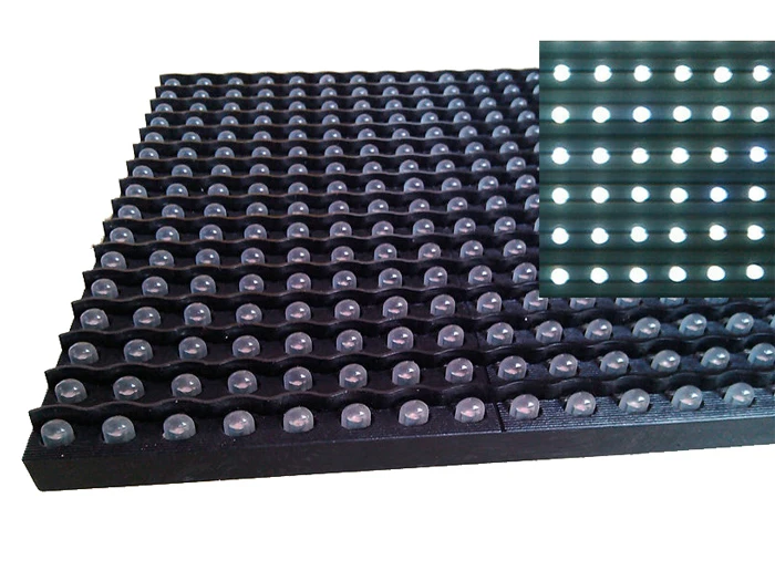 Белый P10 программируемый светодиодный прокрутка движущийся знак Сообщения доска