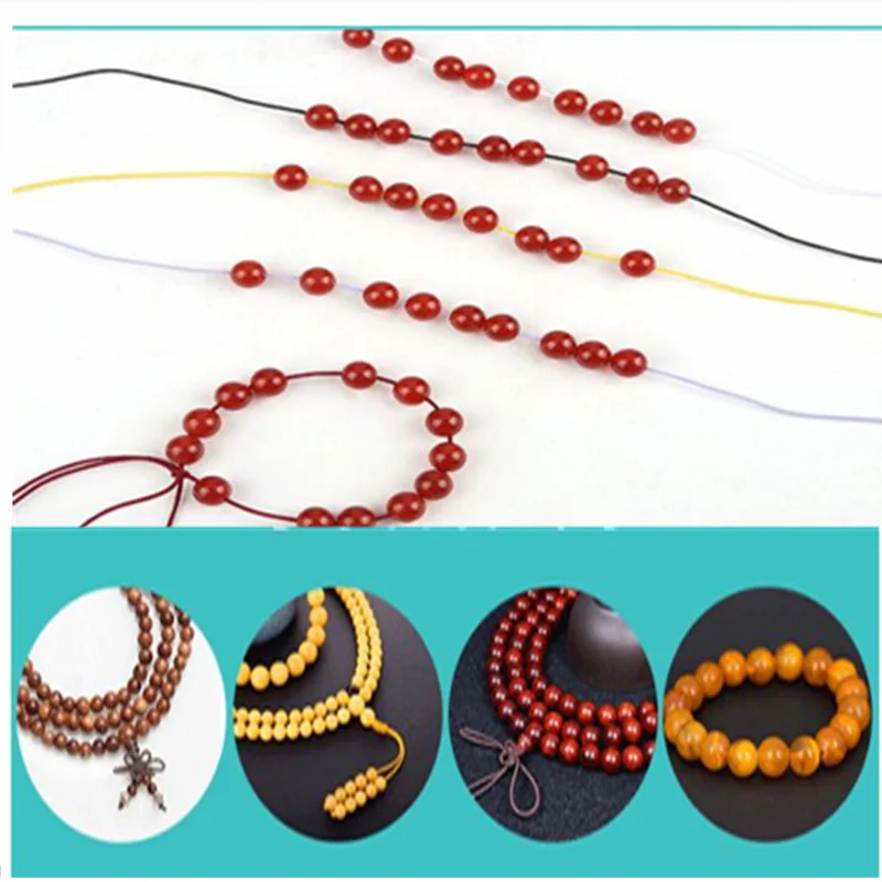10 yardsHigh-Elastic 1mm Colorful Round Elastic Band Round Elastic Rope Rubber Band Elastic Line DIY Sewing Accessories AA7678