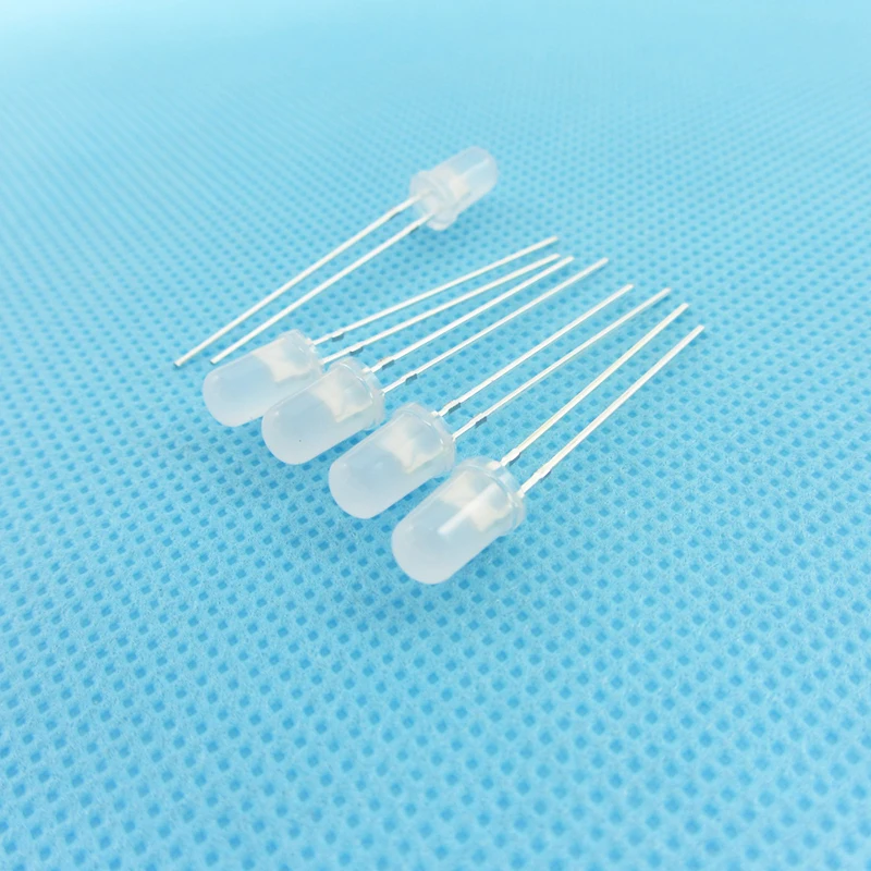 5 мм изумрудно зеленый светодиодный круглый светоизлучающий диодный рассеянный