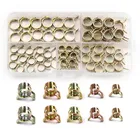 75 шт. 6 мм7 мм8 мм9 мм10 мм оцинкованная крепежная пружина шланг трубный зажим для воздушной воды зажим в ассортименте набор