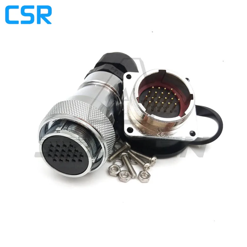 

WF28 serie, waterproof male and female connector 20pin, Waterproof Aviation Cable Connector , 20 pins plug and socket ip67