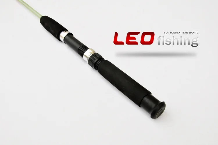 LEO прозрачная Удочка из стекловолокна 1 5 м рыболовное снаряжение дорожная лодка