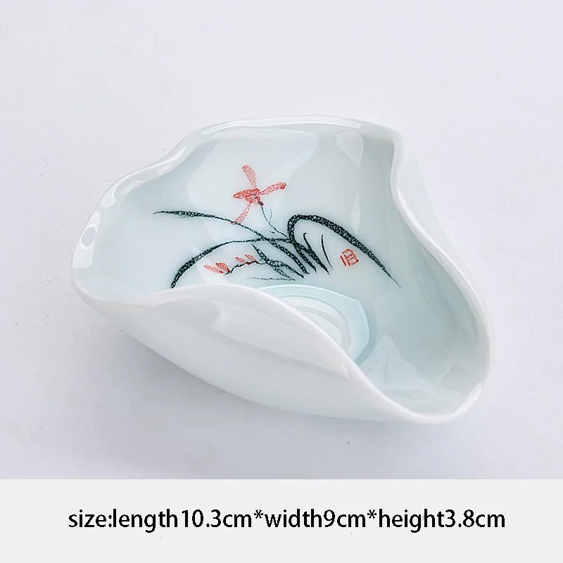 Керамический чайный набор кунг фу красивая чайная ложка с селадоном