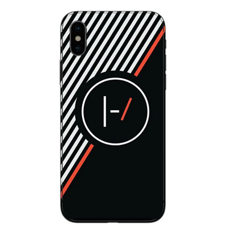 Чехол Twenty One Pilots для iPhone X XS MAX XR 8 7 6 6S Plus 5 5S SE Мягкий ТПУ силиконовый чехол