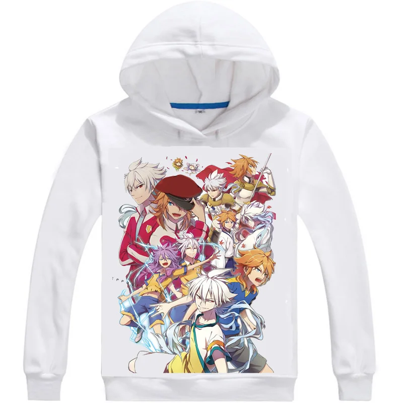 Толстовки с камнями Inazuma Eleven GO 2 Chrono толстовка капюшоном в разных стилях толстовки