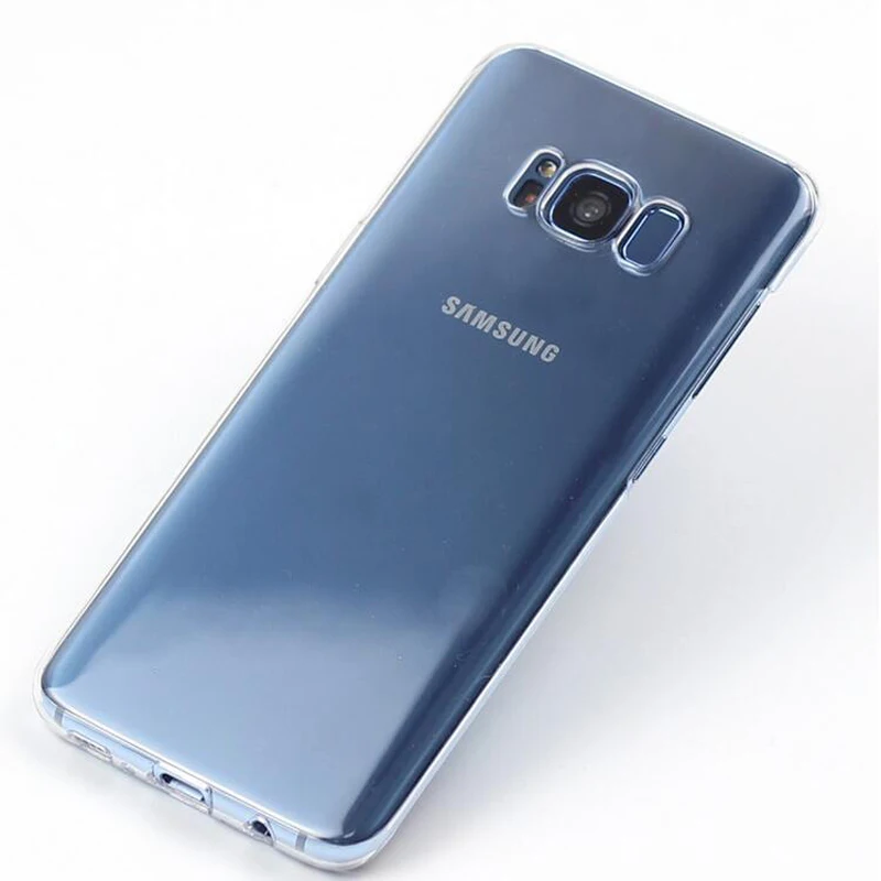 Suntaiho чехол для samsung Galaxy S8 plus s7 edge note8 Прозрачный Силикон ТПЭ телефона s9 note9 Капа |