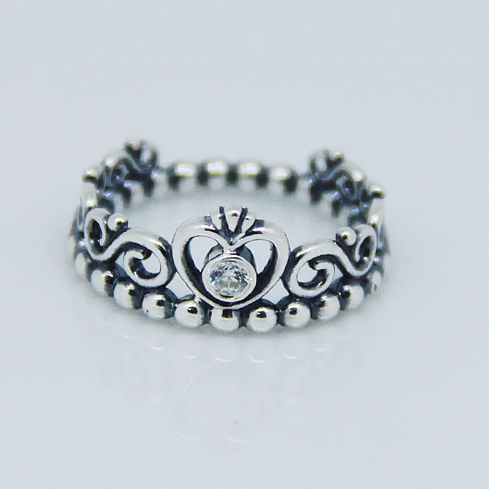 

CKK 925 Sterling Silver My Princess Rings For Women Original Fashion Jewelry DIY Making Anniversary Gift