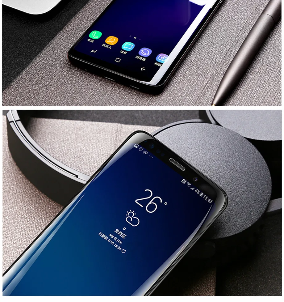 Для samsung Galaxy S10, S9, S8 PLUS, S10E, Note 9, 8, S7, S7 edge, полное покрытие, Защитная силиконовая ТПУ пленка, Гидрогелевая наклейка