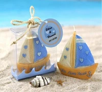 20pcs the love boat candle for wedding birthday party shower gifts favor souvenirs packaged with box