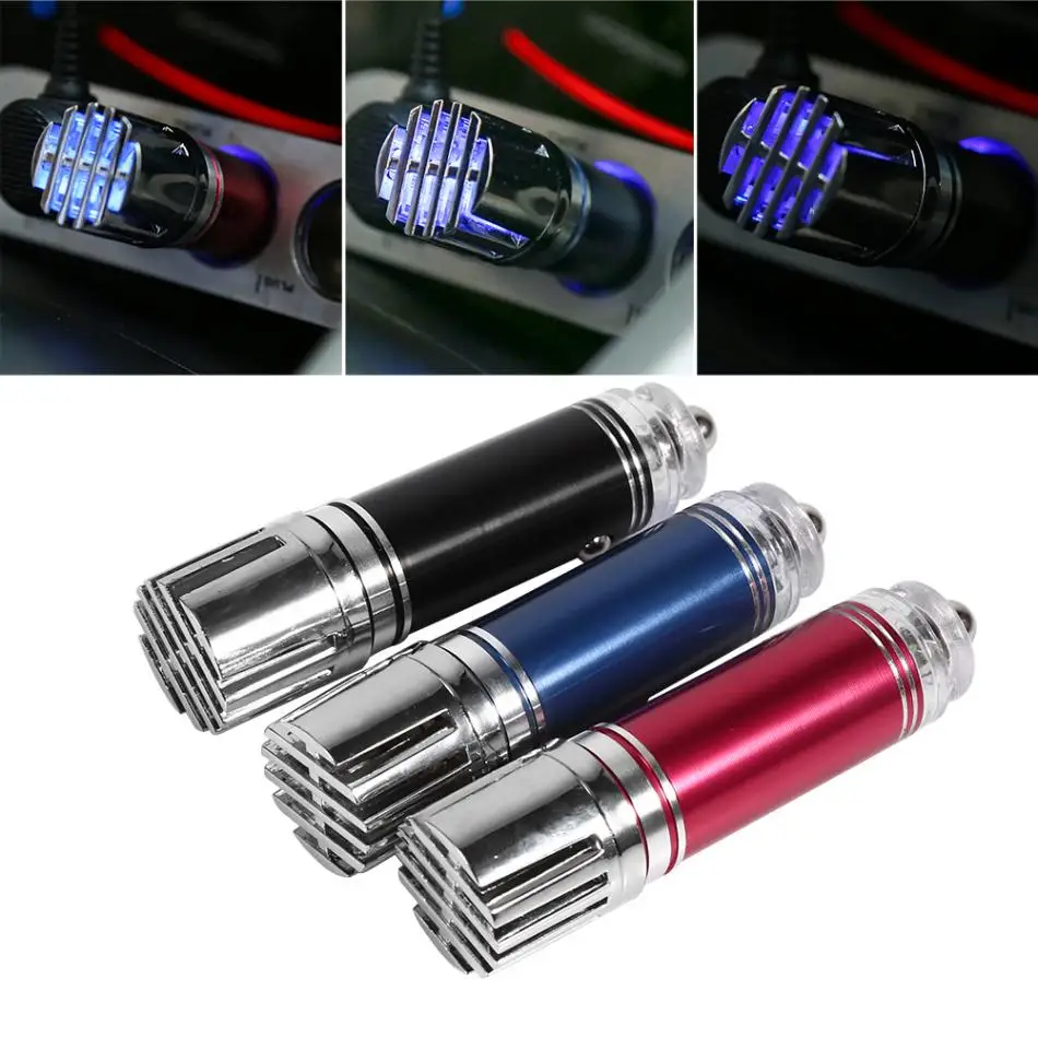 Мини очиститель воздуха освежитель 12 В мини автомобильный Ионный Очиститель