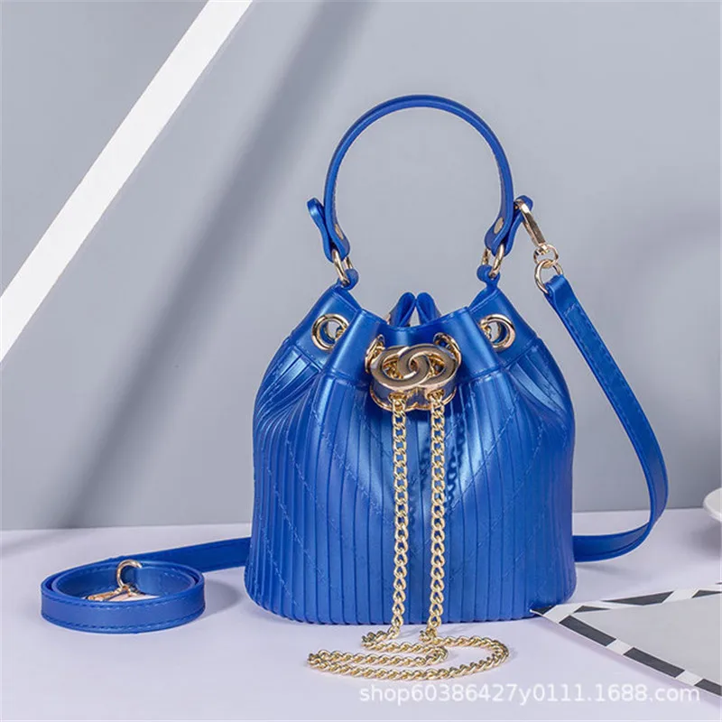 JCPAL модные дизайнерские 2018 новые одноплечевые диагональные цепи желеобразная