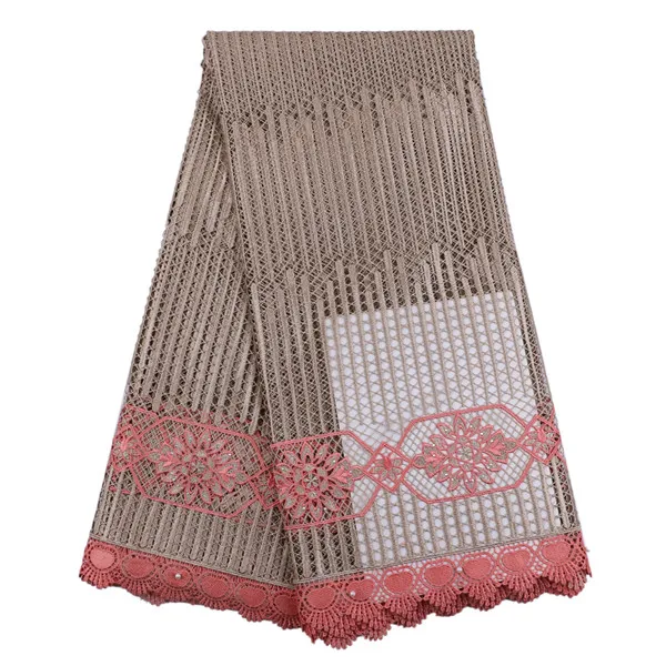 Очень тяжелый шнур Кружево Ткань s мексиканская высокое качество полиэстер