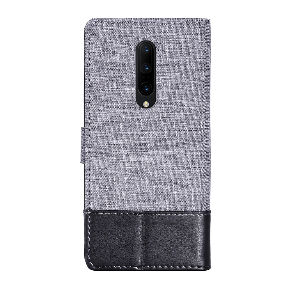 Чехол MUXMA для Oneplus 7 7Pro, Холщовый откидной кожаный чехол для Oneplus 5 5T 6 T, Магнитный чехол-кошелек, сумка для телефона с отделениями для карт