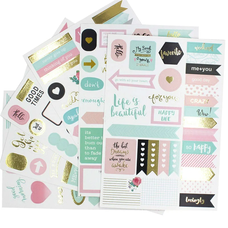 KSCRAFT Life-это красивый набор наклеек для скрапбукинга Happy planner/Card Making/journing Project | Дом и