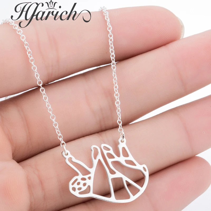 Hfarich пустые крошечные милые Ожерелье Кола искусственный медведь благородные