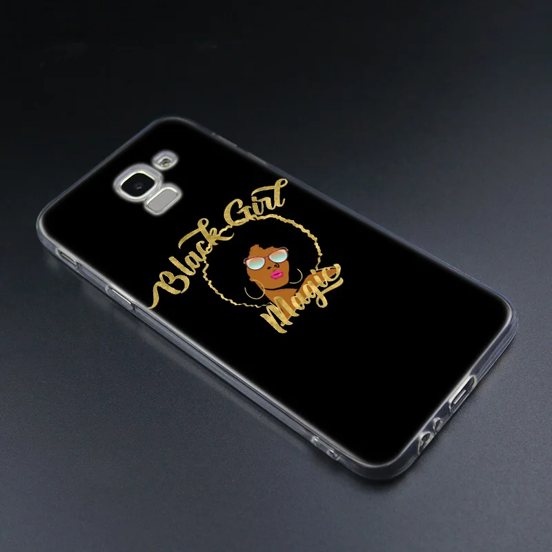 Популярный 2bunz меланин Poppin Aba Защитный Мягкий силиконовый чехол для Samsung J2Pro J4 J6 J8